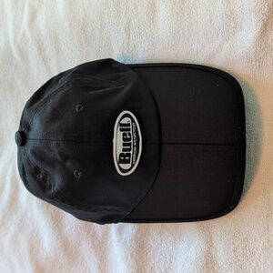 Buell Black Foldable Brim Cap - Men Accessories